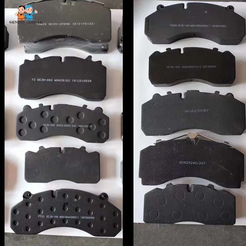 Automobile Truck Trailers Disc Brake Pads Block friction block with Competitive Price and Good Service