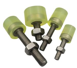 Wholesale Industrial PU Rubber Roller Polyurethane Rubber Wheel Abrasion Resistant from china suppliers