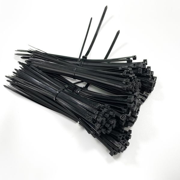Skillful Manufacture Professional Factory White and Black Color Nylon 66 Cable Ties