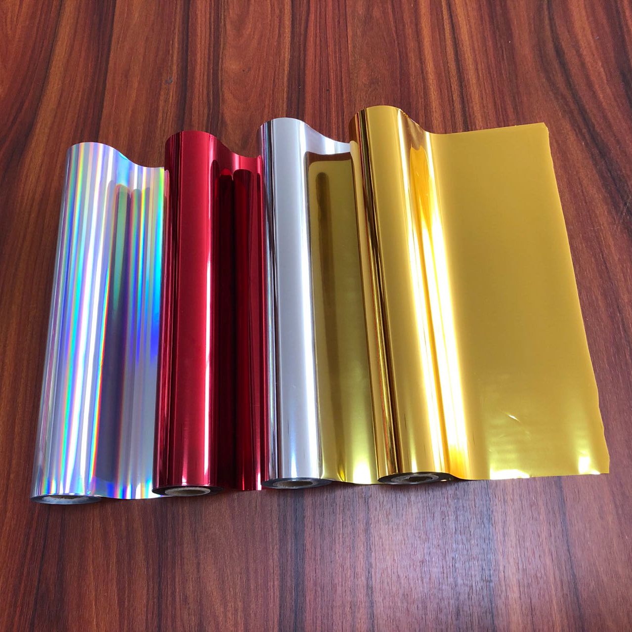 12 Micron Cold Stamping Foil PET Toner Reactive Foil For DIY Printing / Card Making