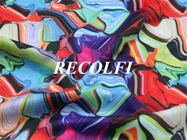 Repreve Recycled Spandex Plain Fabric Activewear Made From Recycled Plastic