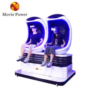 China Amusement Park Vr 9D Motion Simulator Interactive Game 9D Virtual Reality Egg Cinema on sale