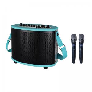 China Outdoor 1000 Watts Portable Karaoke Speaker Bluetooth USB Connection Guitar Input on sale