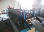 Heavy Duty Metal Roll Forming Machine Spot Welding 70mm Roller Axis For Shelving