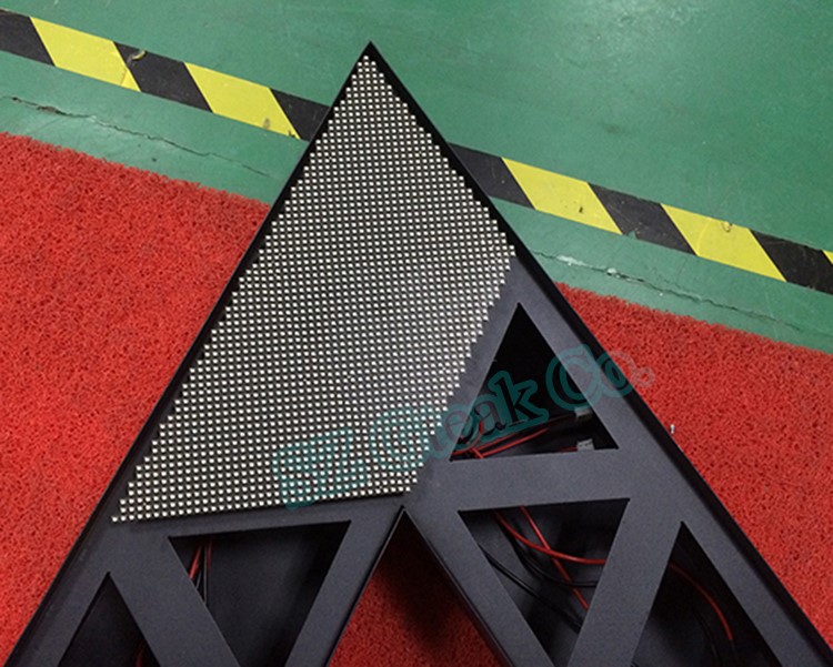 5mm triangle led screen for nightclub