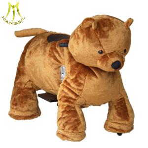 Wholesale Hansel small amusement park animal ride and animal scooter children for sale with motorized animals music from china suppliers