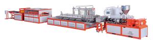 Wholesale 1220mm PVC Foam Board Production Line , Double Screw Plastic Extrusion Equipment from china suppliers