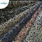 New Flocking Fashion Pu Leather For Mesh Glitter shoe Leather