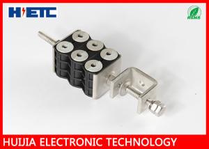 Wholesale Six Holes Coaxial Cable Clamps , 7/8&quot; Coaxial Cable Wall Fasteners from china suppliers