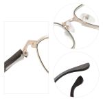 PC Metal Wooden Leg Glasses Optical Eyeglasses Spectacle Frame