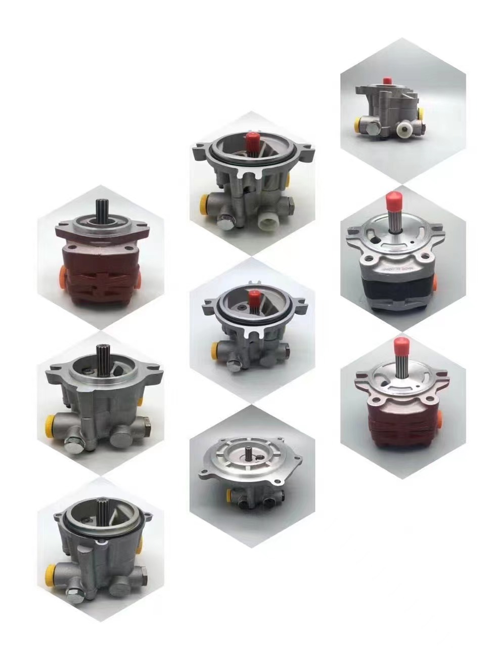 Pilot Gear Pump H3V112DT 2902440-1852D For SH200 EX200 SK200-8 Excavator Parts Guarantee