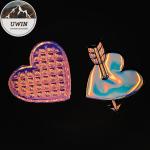 PVC Custom Sew On Patches / Fashionable Personalised Embroidered Badges