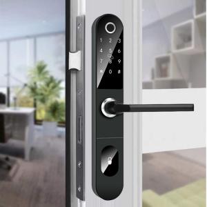 Wholesale WIFI Gateway Fingerprint Intelligent Door Lock For Aluminum Door from china suppliers