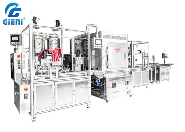Automatic Full Body Silicone Lipstick Manufacturing Equipment Cosmetic Filling