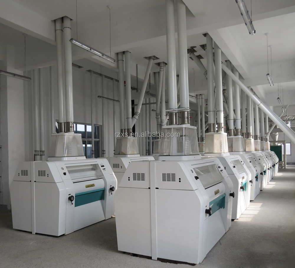 Wheat Flour Mills India 100000 KG Capacity Ideal for Commercial Maize Milling Machine