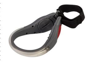Wholesale 2 * CR2032 Battery Silicone LED Bike Lights , Sports Night Runner Shoe Lights from china suppliers