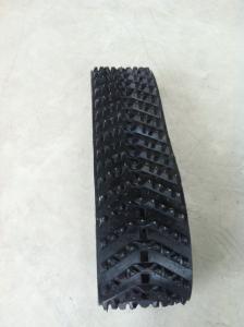 Wholesale 104.92kg Black Snowmobile Rubber Track 320*72*43mm For Rubber Track System from china suppliers