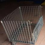 600kg Warehouse Storage Cages With Wheels For Supermarket Odm
