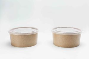 Wholesale Disposable Paper Bowl Ice Cream Paper Cup White Eco Friendly Food Grade Salad Bowl from china suppliers