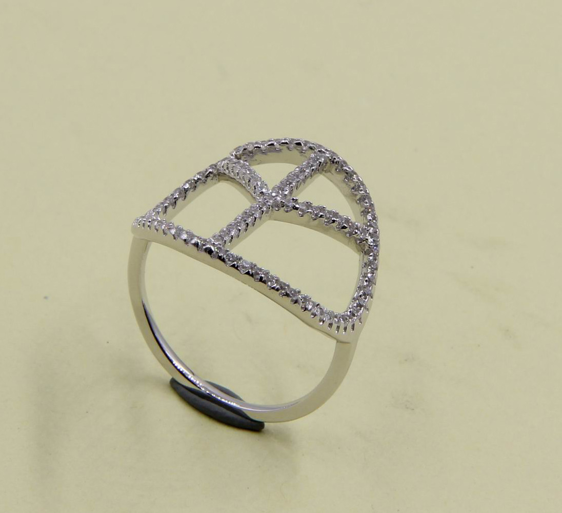 Snake Sparkling Radiant Cut Pear / Oval / Round / Chevron 925 Sterling Silver CZ Rings For Men And Women Modern Silver Rings