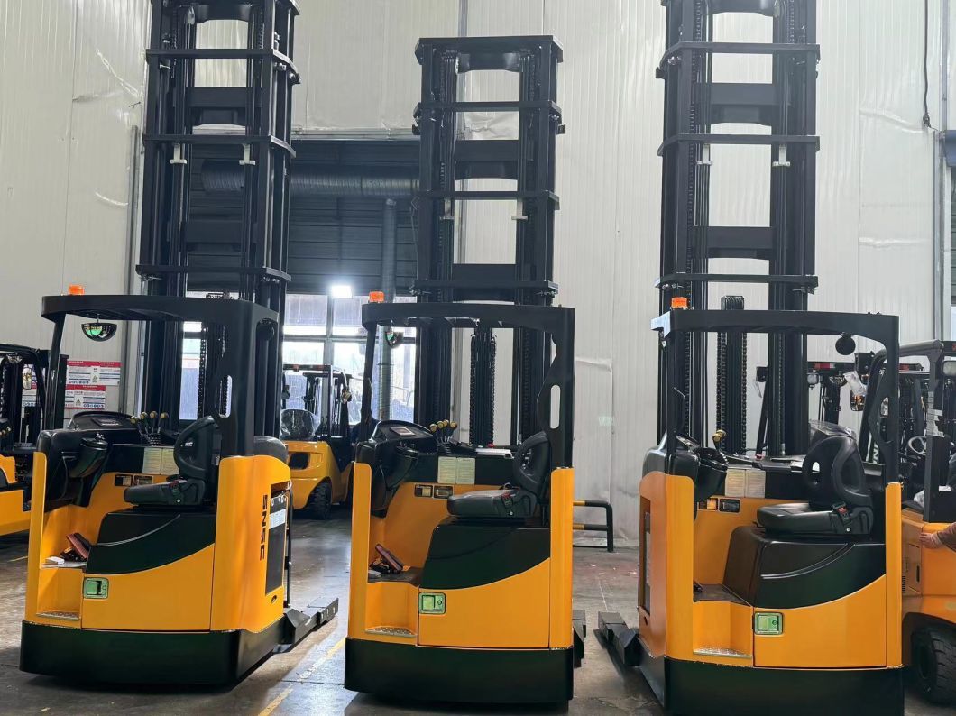Snsc 1500kg 2000kg Reach Forklift Double Scissor Reachtruck
