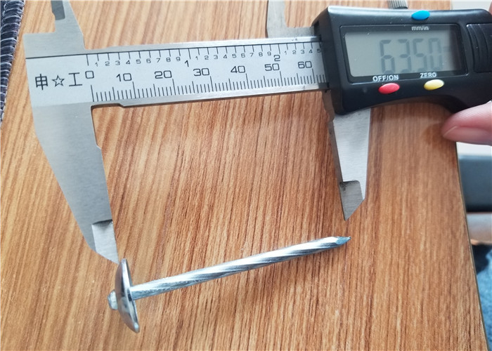 25kg carton Galvanized Twisted Umbrella Roofing Nails