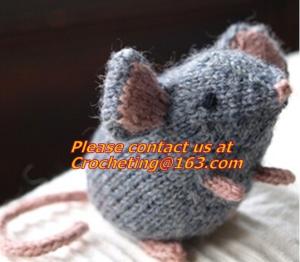 Wholesale Handmade new style pure color crochet mou, Crochet Stuffed Toy Doll,knitting patterns toys from china suppliers