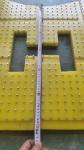 ZP275 ZP375 Anti Slip Mat 30mm Plastic Non Slip Mat For Drilling Rotary Table