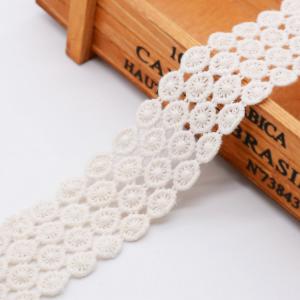 Wholesale KJ20059 Vintage Polyester 40mm Embroidery Lace Trim from china suppliers
