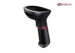 ABS + TPU Shutter Imager Black Handheld 2D Barcode Scanner Fashionable