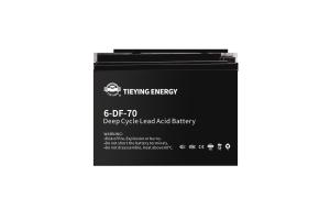 Wholesale ISO9001 Rechargeable Maintenance Free Sealed Lead Acid Battery 12v 70ah 6-DF-70 For Electric Tricycle from china suppliers
