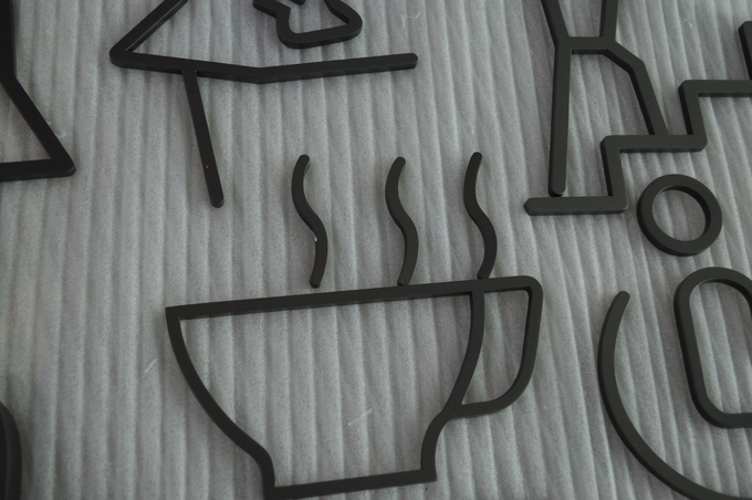 Metal Event Directional Signage Customized Sizes UL RoHs Certified