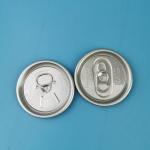 57mm Full Open Aluminum Easy Open Can Lids moistureproof For Dry Food
