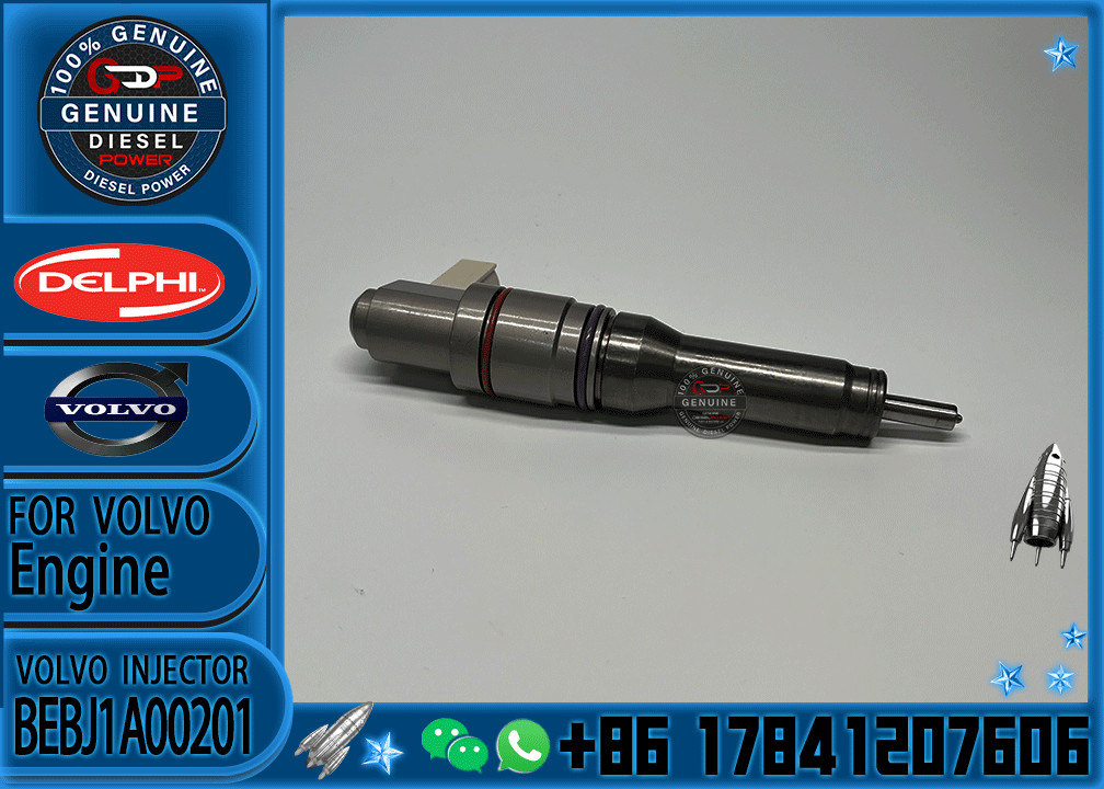 New Injector BEBJ1A00001 BEBJ1A00101 BEBJ1A00201 BEBJ1A05001 for DAF 1661060 1660160 01905002 1820820 1905002 1725282 1742535