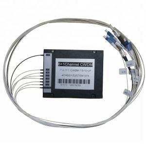 Wholesale LC UPC ABS CWDM Mux Demux 900um SMF -28e Fiber Cable from china suppliers