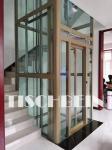 Customized Aluminium Shaft Structure Home Elevators 320kg-500kg Low Power
