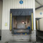 High Efficiency High Resilient Loading Dock Seals Galvanzied Steel Frame