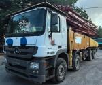 Sany high performance used 62m concrete pump truck suitable for large building