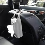 16x11x8cm SEDEX Car Tissue Box Holder PU Leather Materials