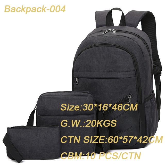 Custom Color Men Business Casual Laptop Backpacks Polyester Sport Bags OEM ODM
