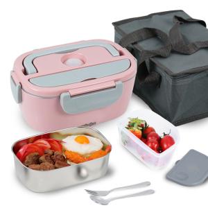 Wholesale Leak Resistant 304 Stainless Steel Electric Lunch Box 60W Food Container from china suppliers