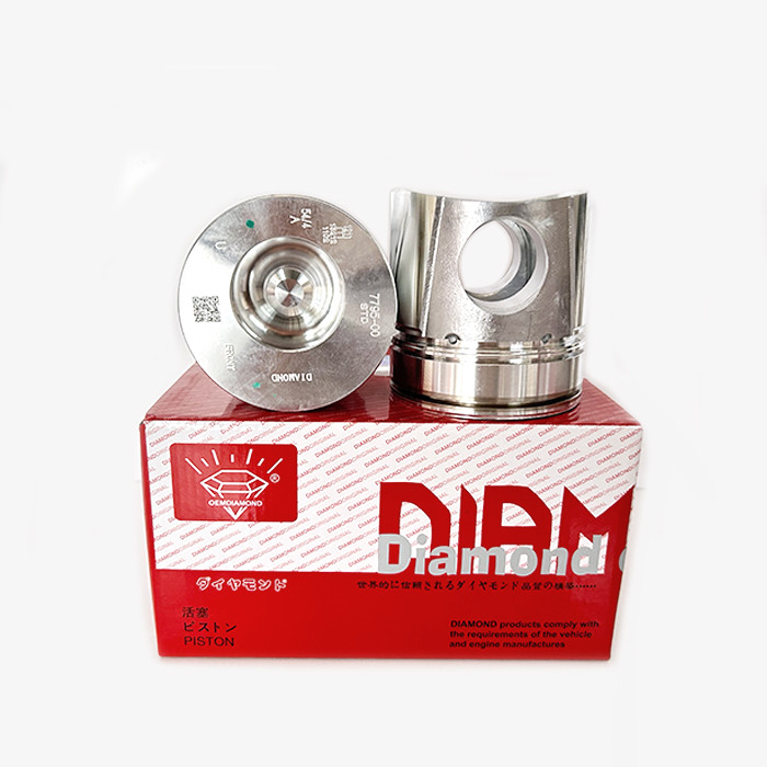 6738-31-2111 6738-31-2110 3957795 3904166 Diesel Engine Piston For 4D102 6D102 6BT5.9