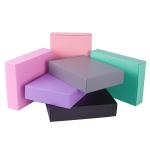 Eco Friendly Color Square Paper Box For Perfume Socks