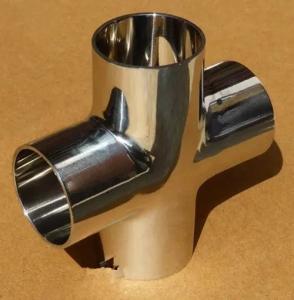Wholesale CuNi 9010 Equal Cross Pipe Fitting Copper Nickel ANSI B16.9 Straight 2&quot; SCH40 from china suppliers