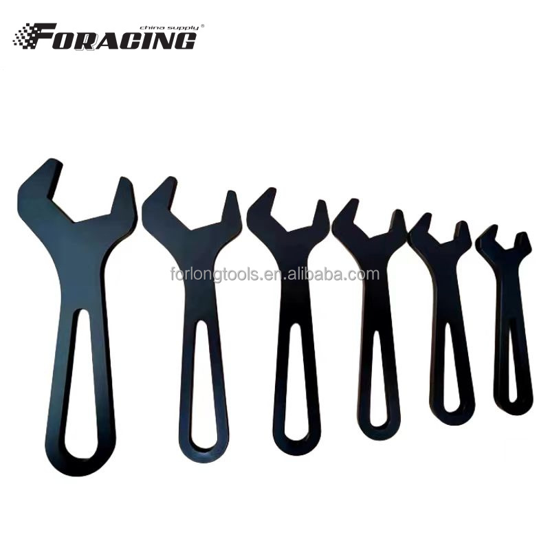 Universal Black AN Fitting Wrench AN Spanner for Sprint Car Tool Sets 6PCS Year Universal AN4-An16 Universal