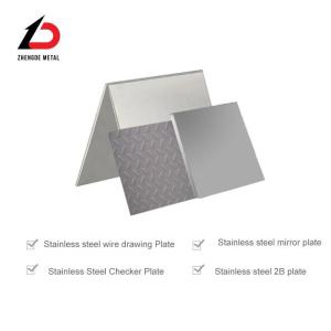 Wholesale Width 10mm-3000mm Cold/Hot Rolled Stainless Steel Plate ASTM JIS Uns 201 202 301 302 303 304 309 310 316 1.5-6mm Thickness from china suppliers