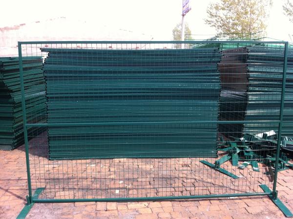 Hot sale low price galvanized Canada temporary fence (High quality and high