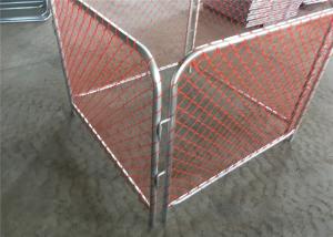 Wholesale Chain wire mesh Rubbish Cage Containment for Auckland New Zealand Temporary Rubbish Fence from china suppliers