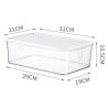 Buy cheap Clear storage bins with lid for toys household organization from wholesalers