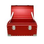 Easy Installation 700*450*350mm Aluminum Overland Storage Box for Outdoor